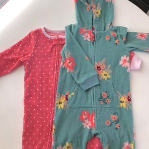 Fleece Jumpsuit and Sleeper